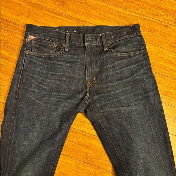 Ralph Lauren denim and supply Men's Dark Blue Jeans worn once 31/30 - Picture 4 of 8